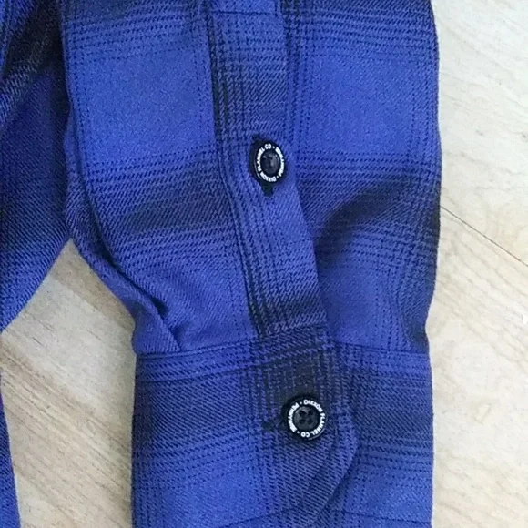 Dixxon Flannel Pennywise Long Sleeve Plaid Snap Shirt Women's Size Medium - Picture 7 of 7